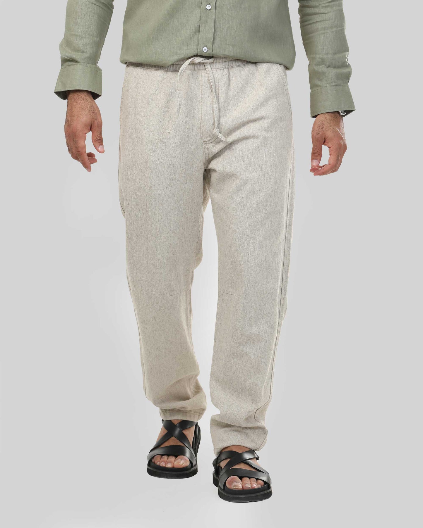 Dott Jeans Relaxed Fit Linen Pants