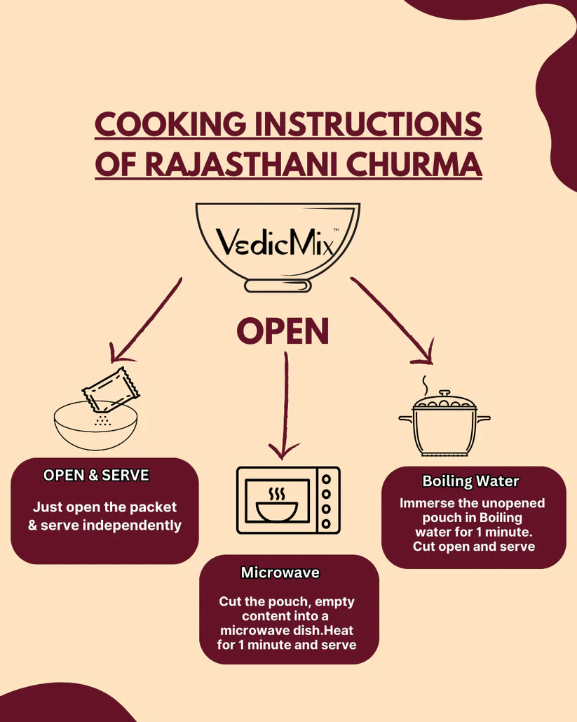 Authentic Rajasthani Churma Ready to Eat | Traditional Sweet Delight