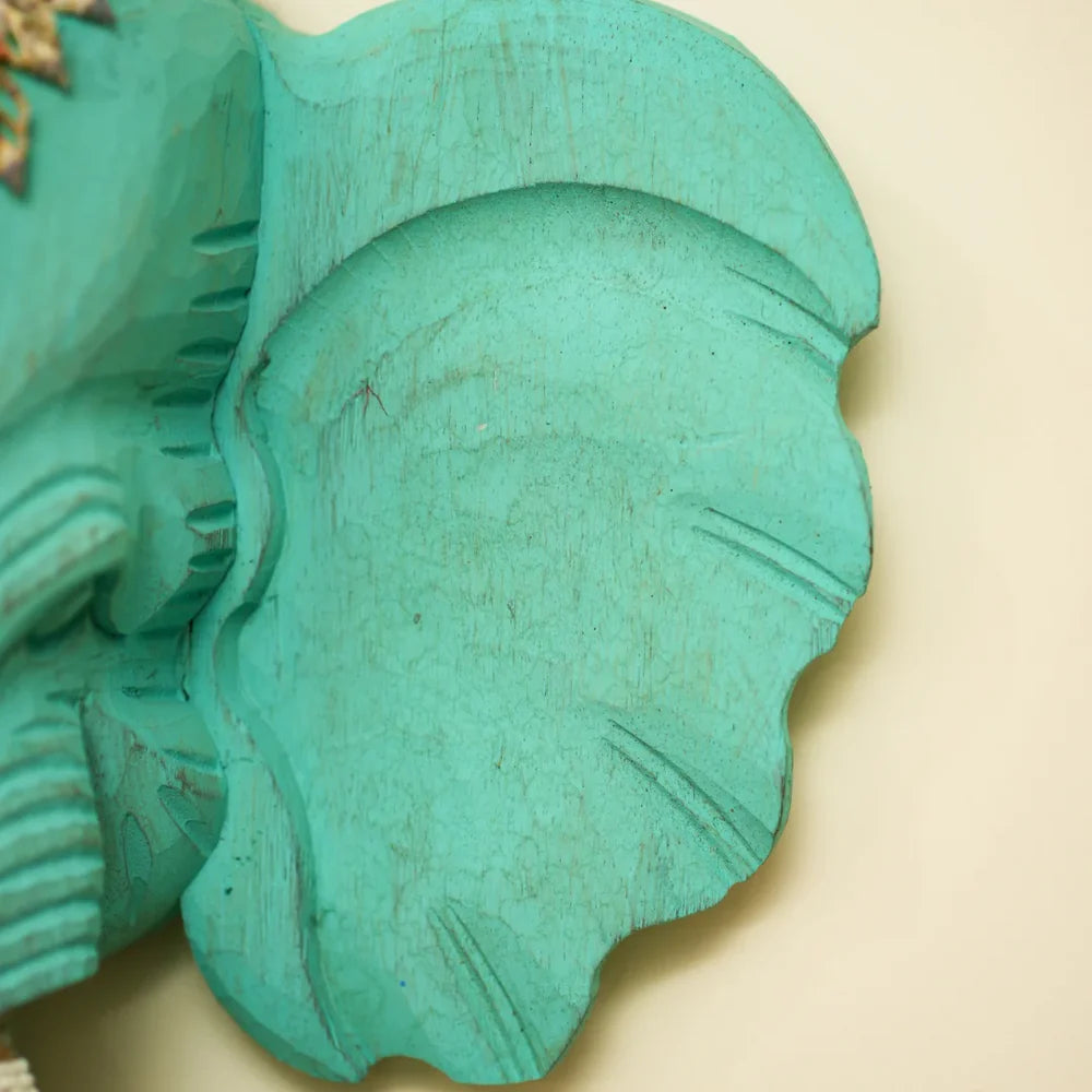 Timber kala's ganesha's echo medium for decor