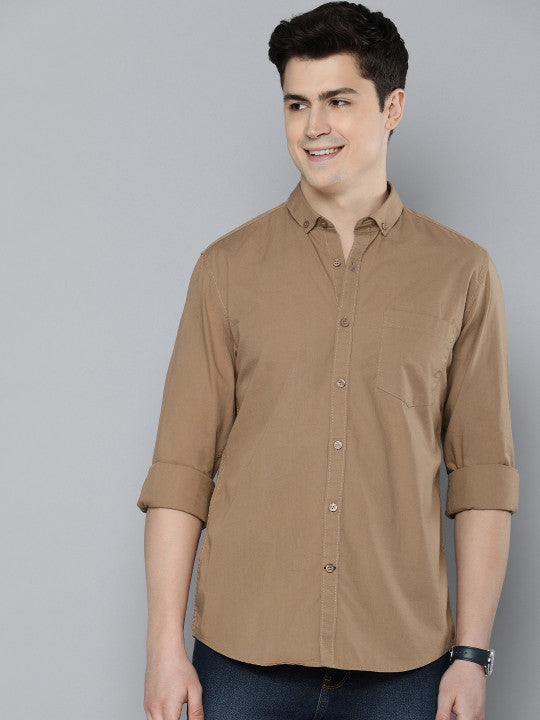 Aman Garments Men’s Slim Fit Cotton Linen Shirt – Lightweight, Breathable, Casual Wear