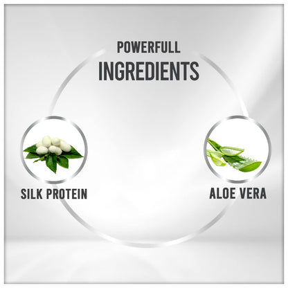 Vedic Line Silver Facial Kit, Reduce Dead Cells, Impurities & Blackhead with Goodness of Silk Proteins ,Aloe Vera for Glowing Skin, 600ml