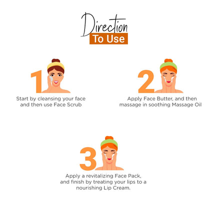 Vedicline Chocolate Facial Kit Reduce Wrinkles, Fine Lines & Dark Spots With Caramel, Cocoa Powder and Seasame Oil For More Radiant Skin, 515ml