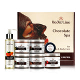Vedicline Chocolate Facial Kit Reduce Wrinkles, Fine Lines & Dark Spots With Caramel, Cocoa Powder and Seasame Oil For More Radiant Skin, 515ml