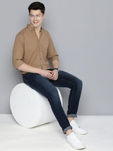 Aman Garments Men’s Slim Fit Cotton Linen Shirt – Lightweight, Breathable, Casual Wear