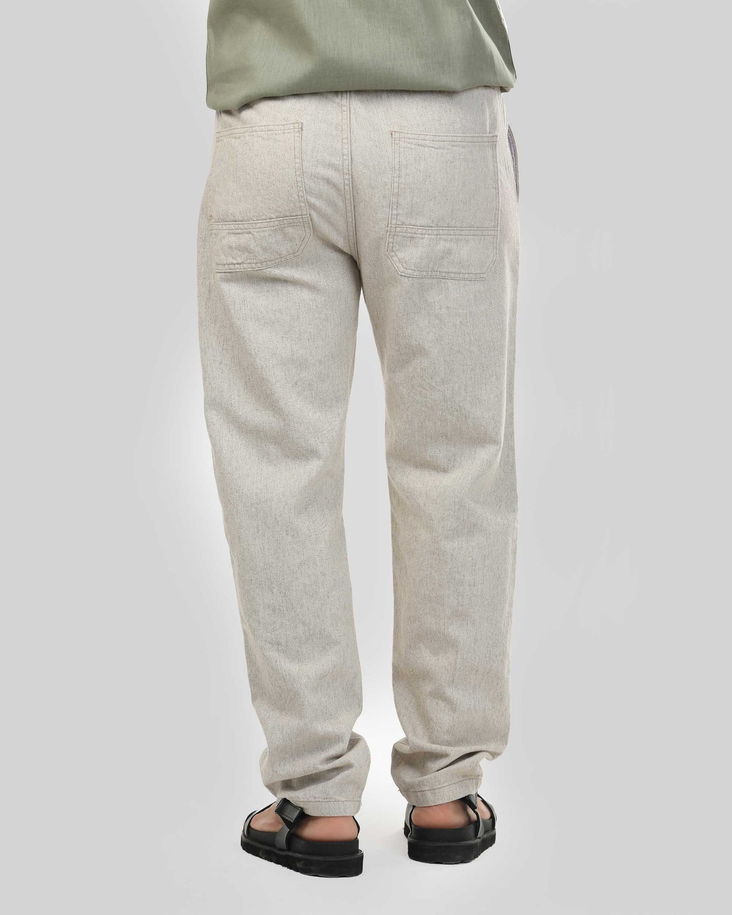 Dott Jeans Relaxed Fit Linen Pants