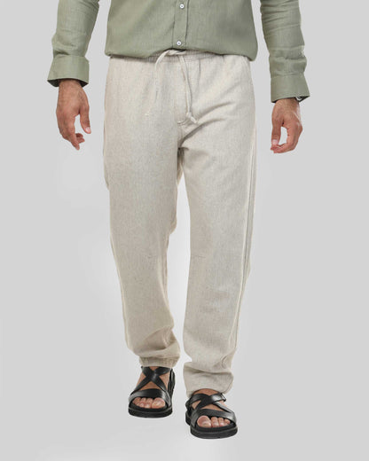 Dott Jeans Relaxed Fit Linen Pants