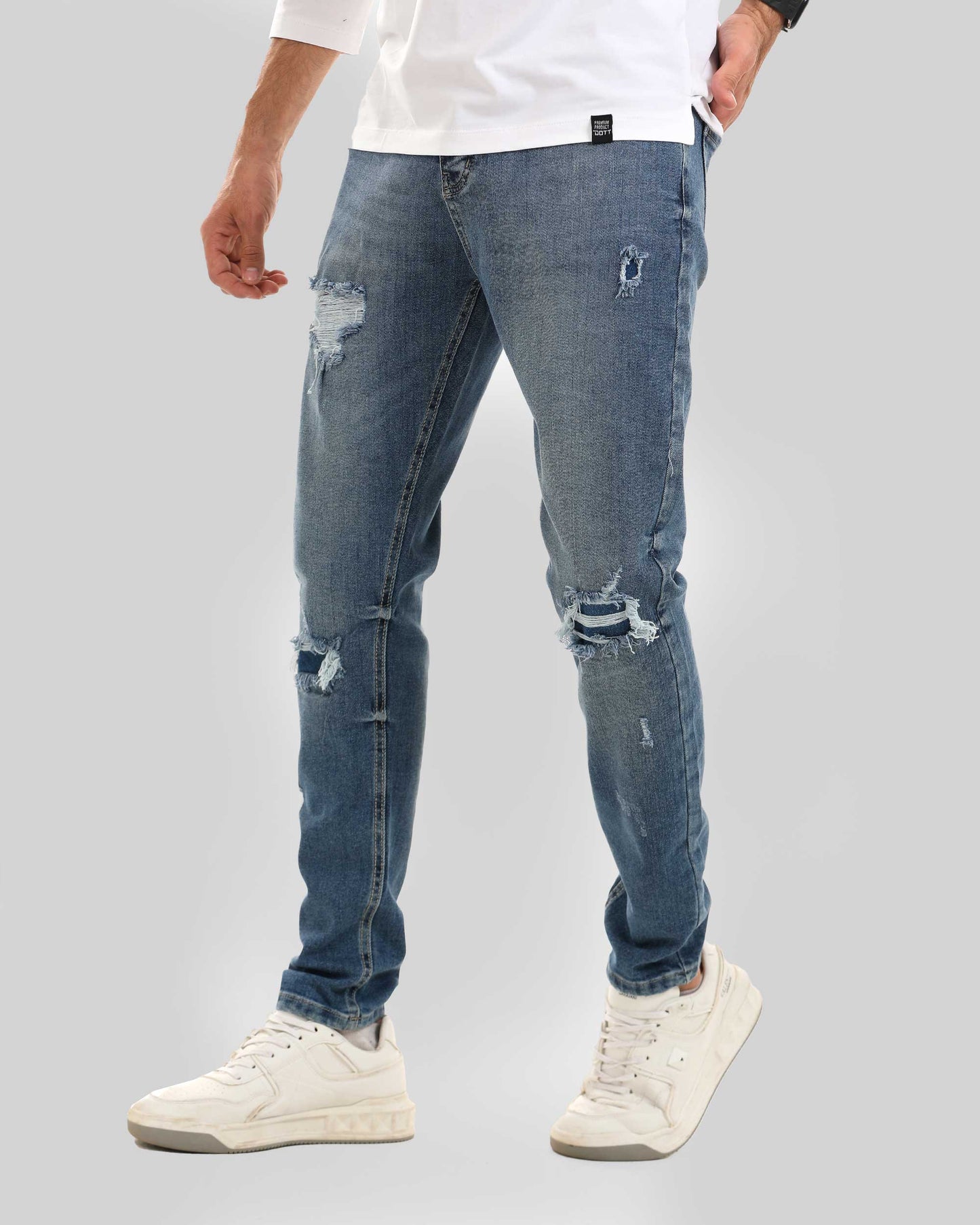 Sorry Mom Ripped Carrot Fit Jeans Pants