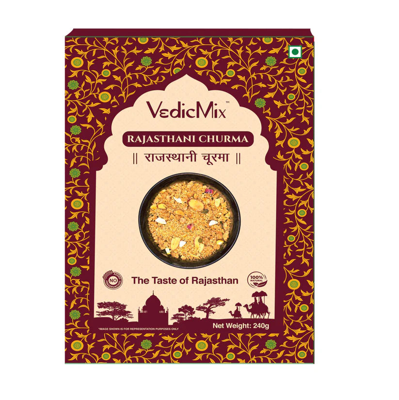 Authentic Rajasthani Churma Ready to Eat | Traditional Sweet Delight
