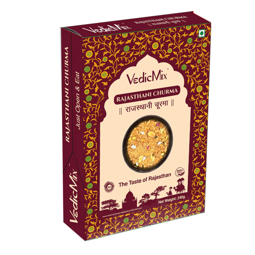 Authentic Rajasthani Churma Ready to Eat | Traditional Sweet Delight