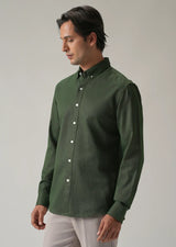Aman Garments Brown Cotton Casual Shirt for Men – Standard Fit, Full Sleeves