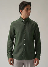 Aman Garments Brown Cotton Casual Shirt for Men – Standard Fit, Full Sleeves