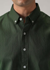 Aman Garments Brown Cotton Casual Shirt for Men – Standard Fit, Full Sleeves