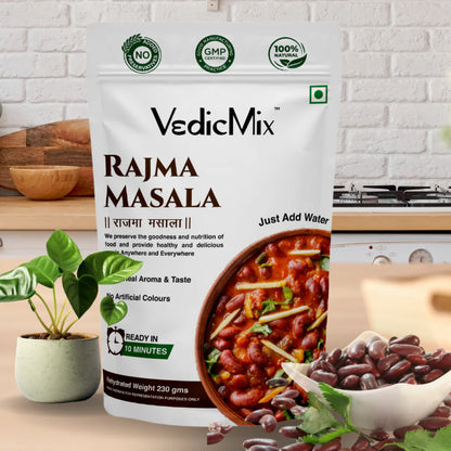 Authentic Rajma Masala Ready to Eat | Instant, Healthy Indian Curry Pack