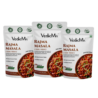 Authentic Rajma Masala Ready to Eat | Instant, Healthy Indian Curry Pack
