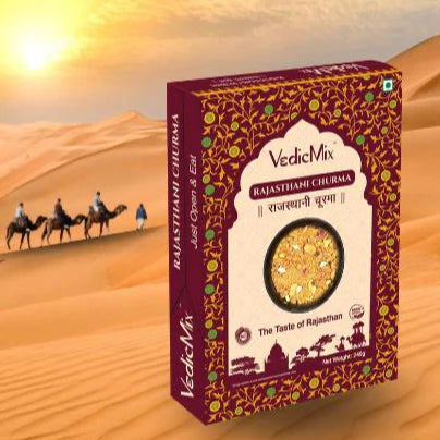 Authentic Rajasthani Churma Ready to Eat | Traditional Sweet Delight