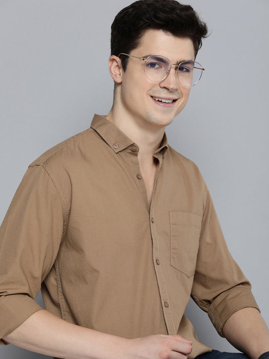 Aman Garments Men’s Slim Fit Cotton Linen Shirt – Lightweight, Breathable, Casual Wear