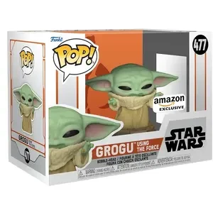 Pop! Star Wars: ATG - Grogu (The Child/Baby Yoda) - The Mandalorian - Amazon Exclusive - Vinyl Collectible Figure