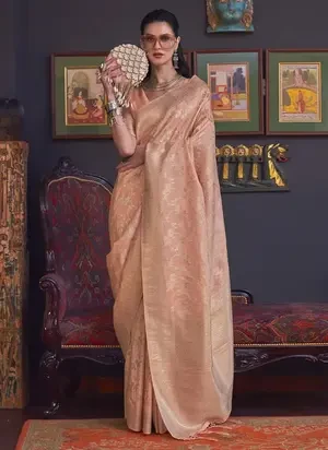 Pure Banarasi Katan Silk Handloom Saree