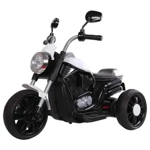 3-Wheel Roadstar Rechargeable Ride-On Bike for Kids (1 to 4 Years) with Foot Accelerator